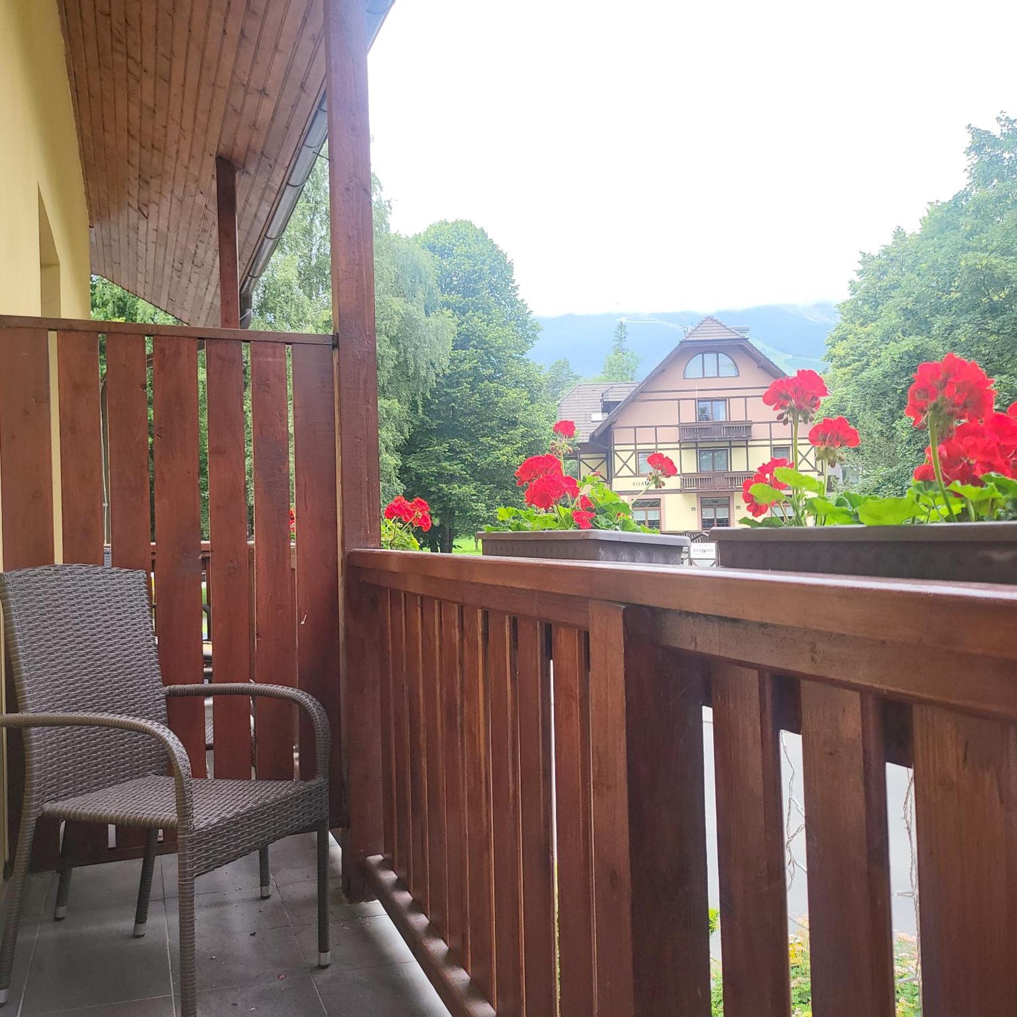 Penzion Slalom Tatranská Lomnica Dış mekan fotoğraf