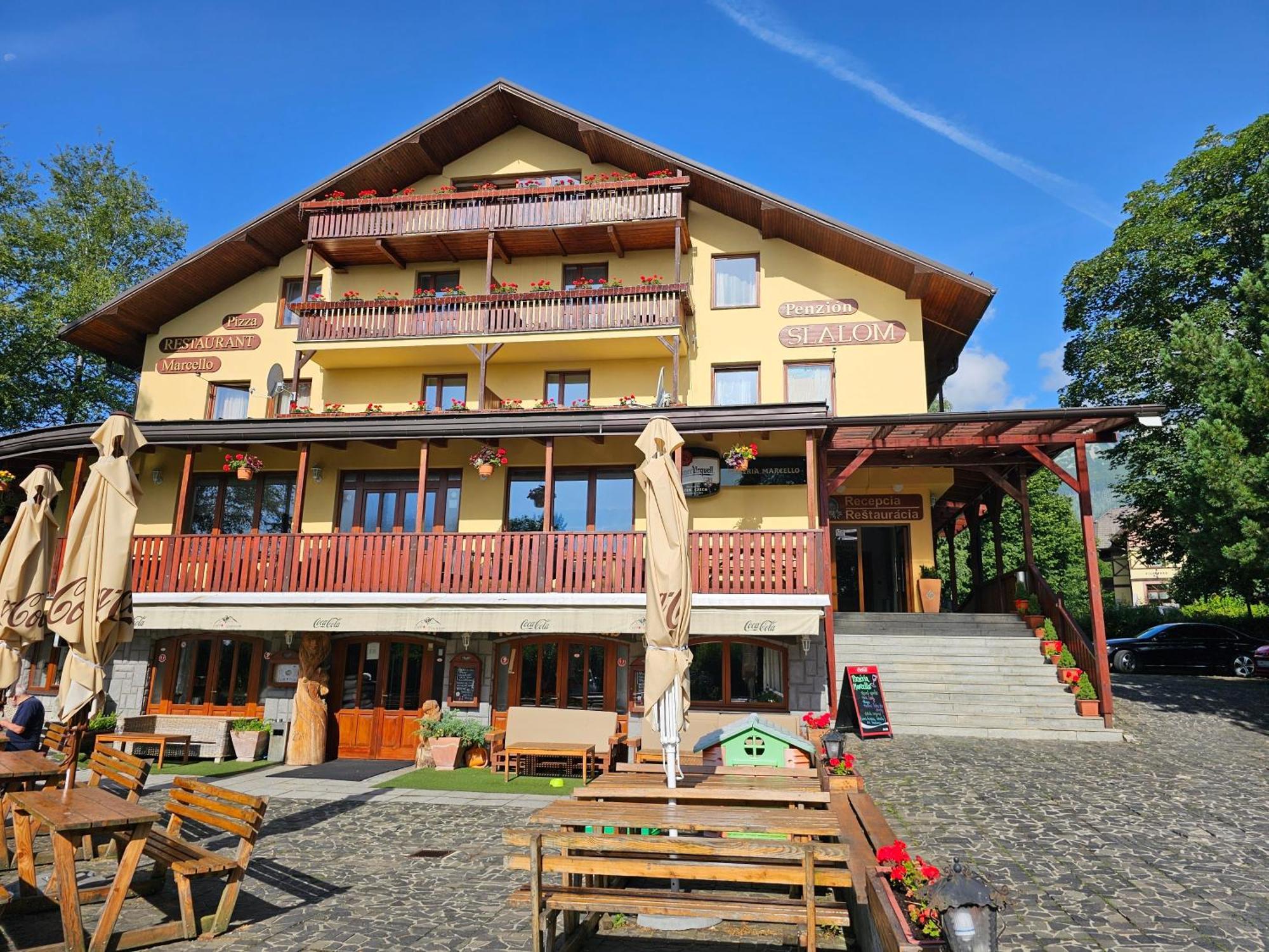 Penzion Slalom Tatranská Lomnica Dış mekan fotoğraf